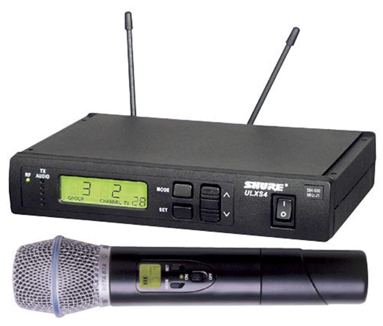 Shure ULXS24BETA58 UHF HH Wireless Mic Beta58 G3 - PSSL ProSound and Stage Lighting