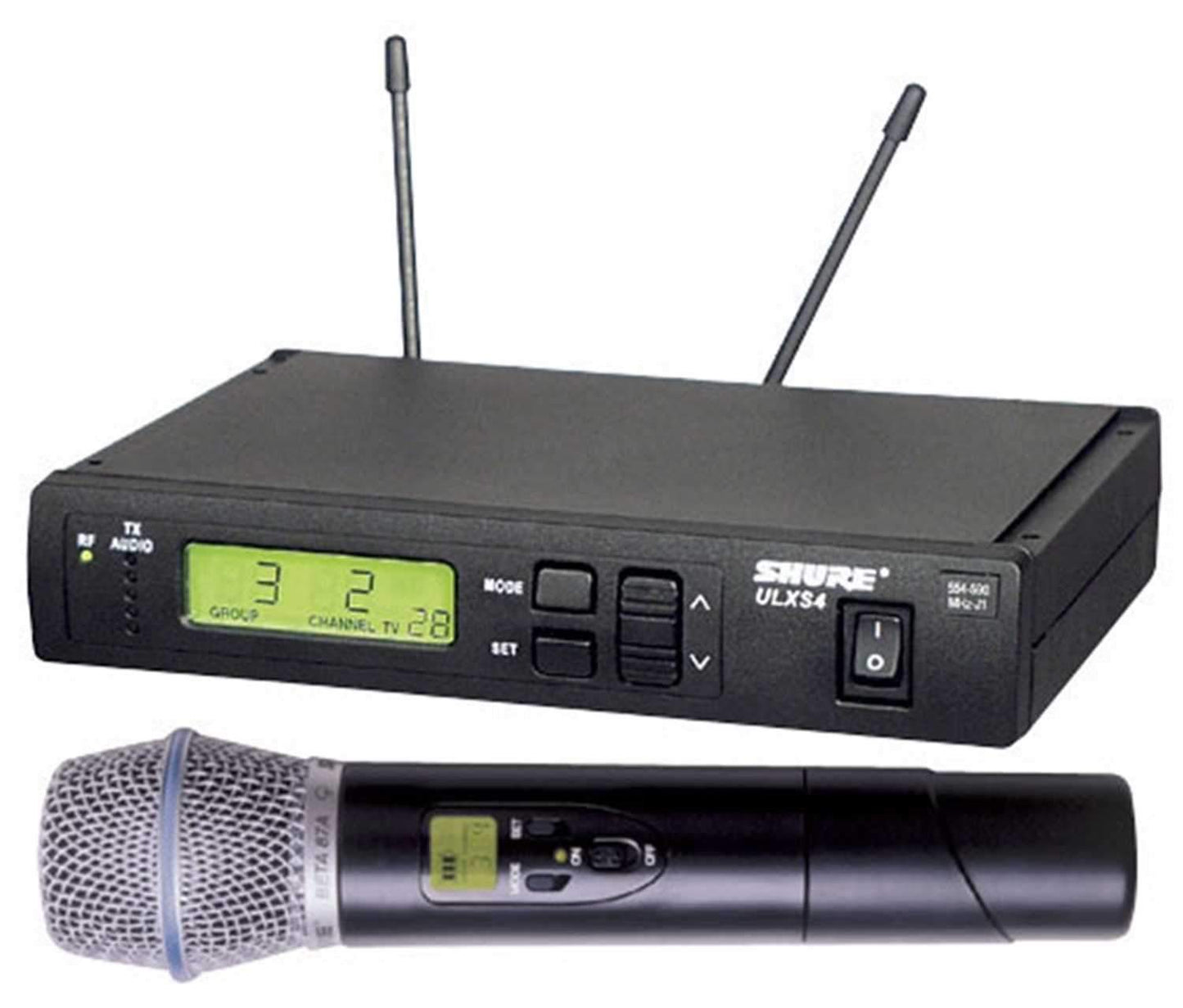 Shure ULXS24BETA58 UHF HH Wireless Mic Beta58 J1 - PSSL ProSound and Stage Lighting