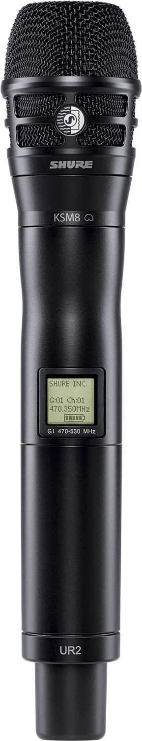 Shure UR2/K8B Black UHFR Handheld Transmitter - PSSL ProSound and Stage Lighting