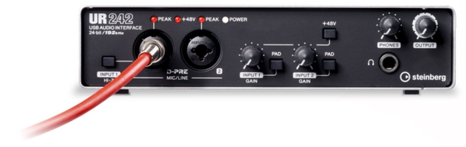 Steinberg UR242 USB Audio Interface - PSSL ProSound and Stage Lighting