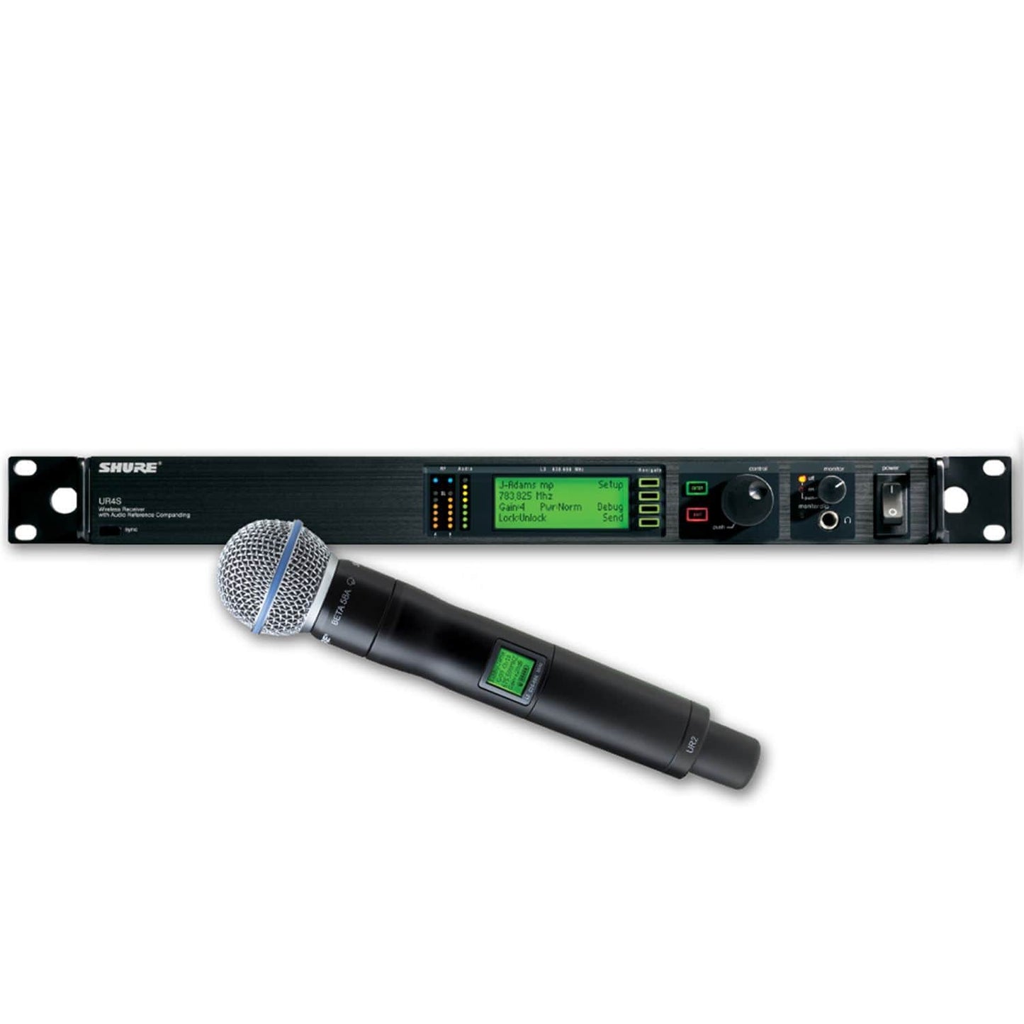 Shure UR24SPLUSBETA58 Handheld Wireless Mic-Beta58 - PSSL ProSound and Stage Lighting