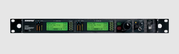 Shure UR4D+ Dual Receiver for G1 470-530MHZ Band