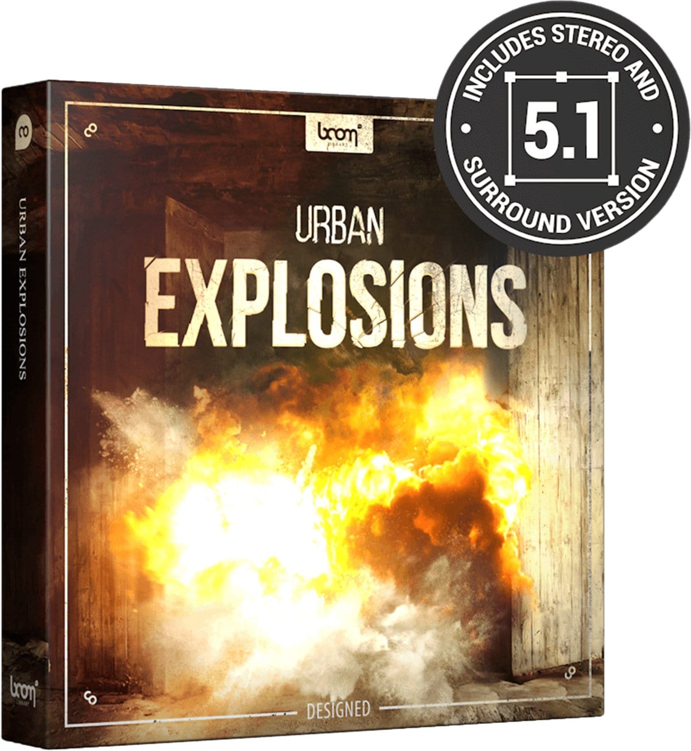 BOOM Urban Explosions Bundle Sound FX - PSSL ProSound and Stage Lighting