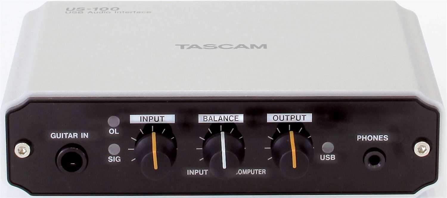 Tascam US-100 USB 2.0 Audio Interface With XLR In - PSSL ProSound and Stage Lighting