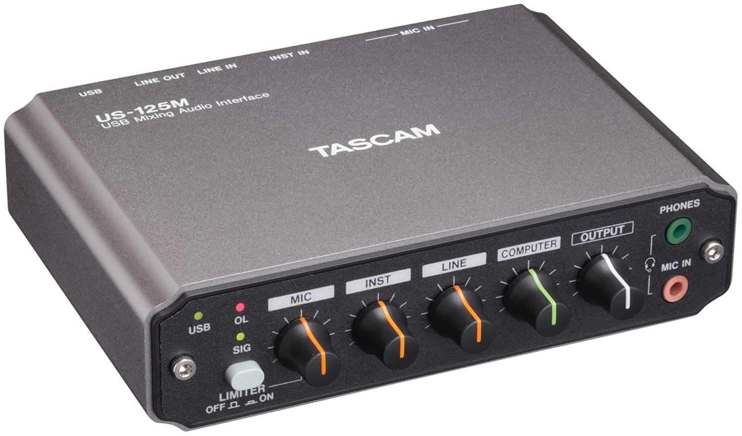 Tascam US-125M USB Audio Interface/Mixer - PSSL ProSound and Stage Lighting