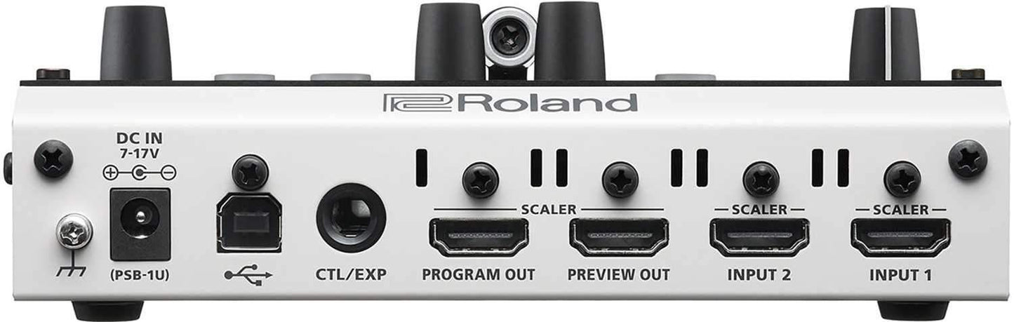 Roland V-02HD PAC2 Multi-Format Video Mixer Bundle - PSSL ProSound and Stage Lighting