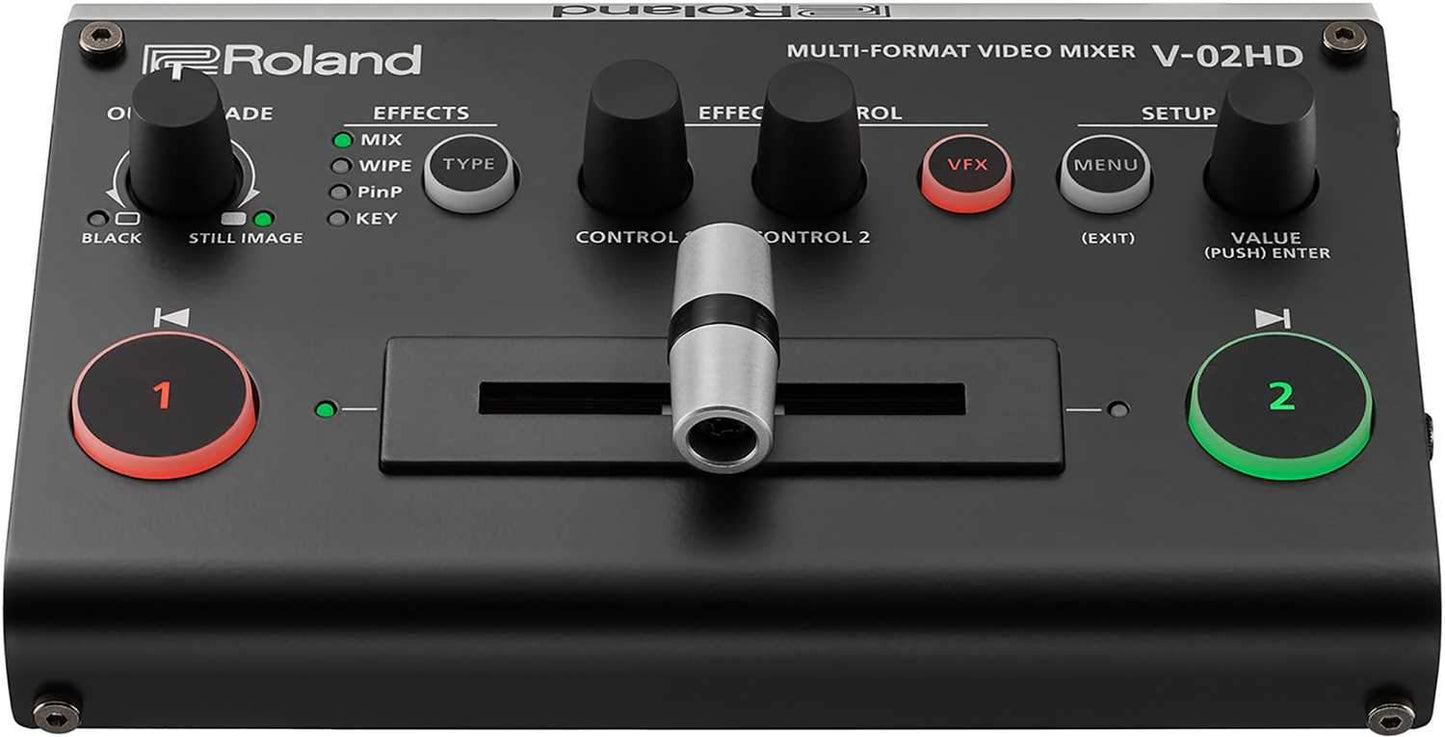 Roland V-02HD Multi-Format Micro Video Switcher - PSSL ProSound and Stage Lighting