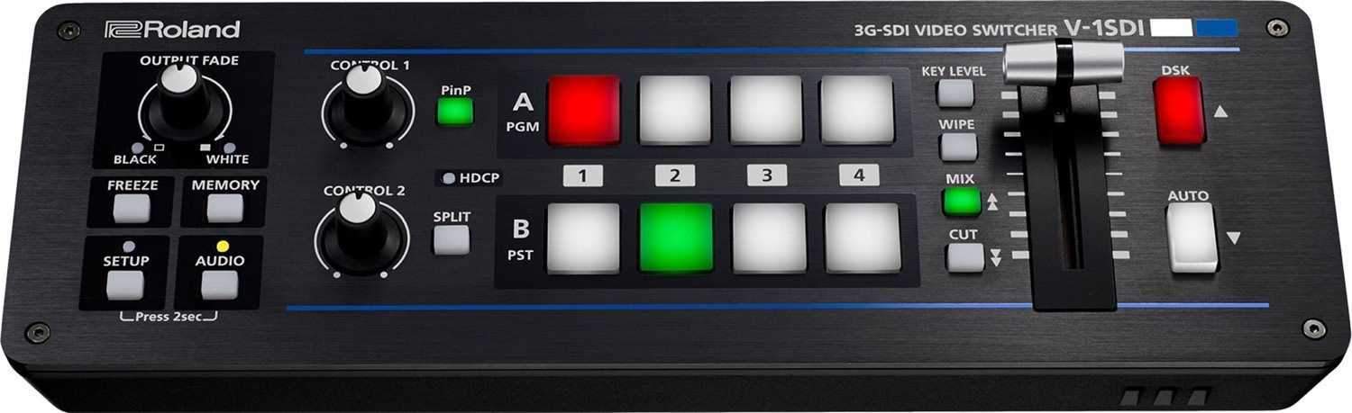 Roland V-1SDI 3G-SDI 4-Channel Video Switcher - PSSL ProSound and Stage Lighting