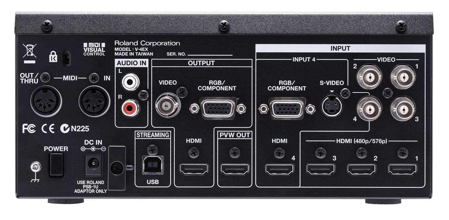 Roland V-4EX 4-Channel Digital Video Mixer with Effects - PSSL ProSound and Stage Lighting