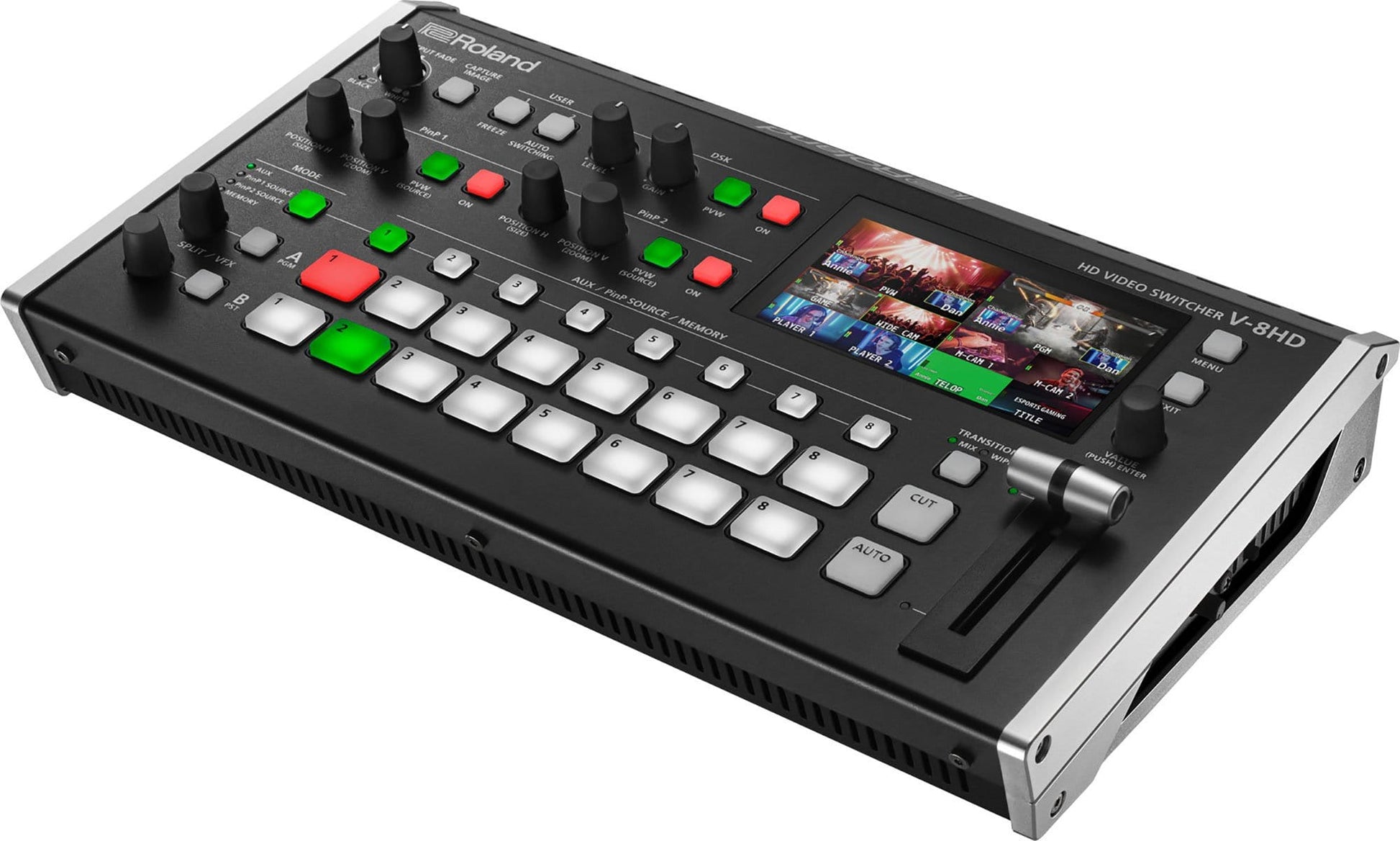 Roland V-8HD HD 18-Cannel HDMI Studio Video Switcher - PSSL ProSound and Stage Lighting