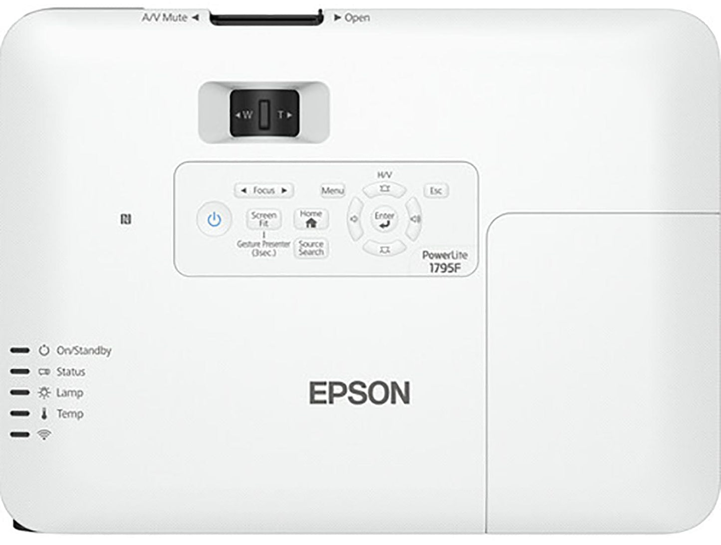 EPSON V11H796020 PowerLite 1795F Projector, 1080p, 3200 Lumens - PSSL ProSound and Stage Lighting