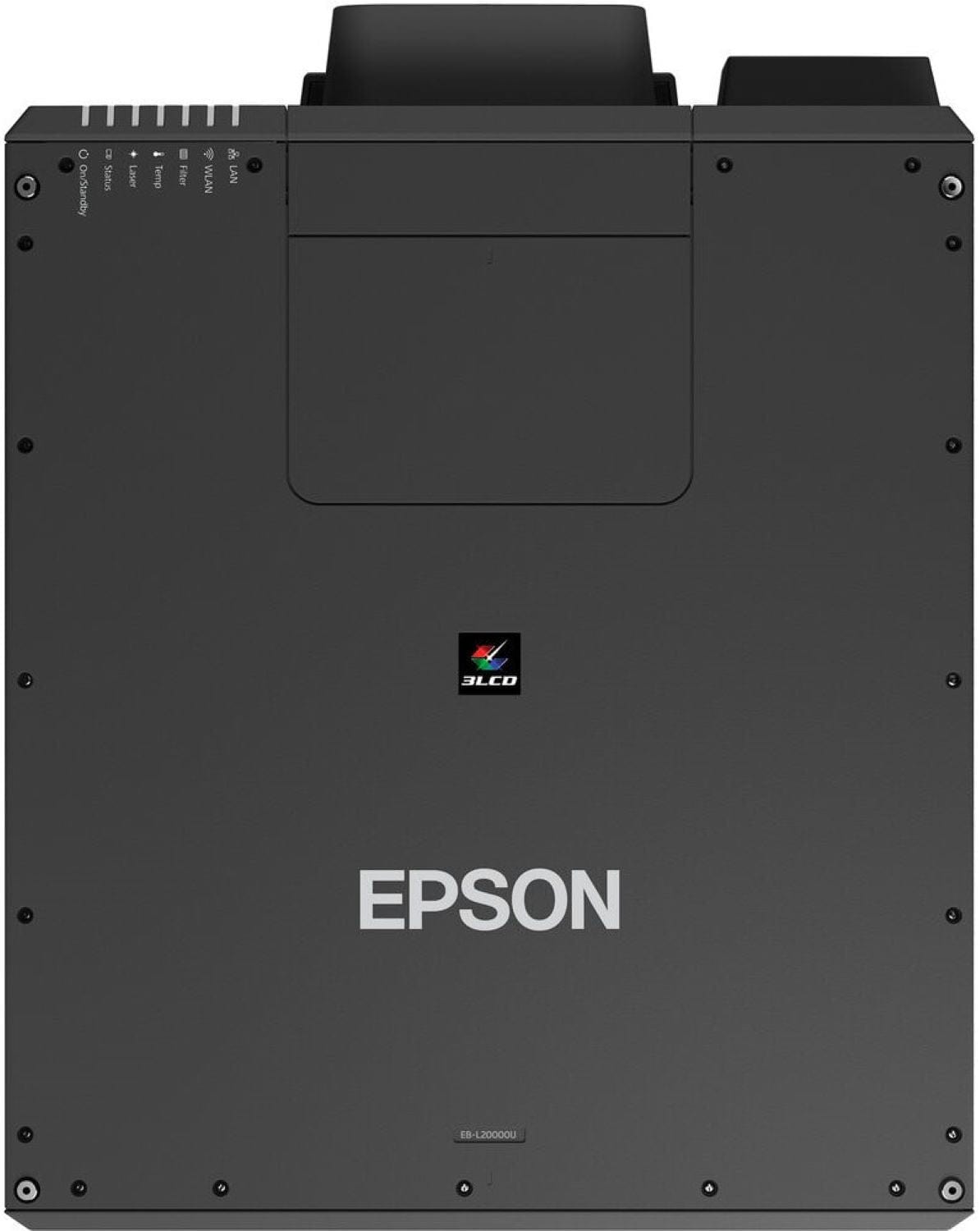 EPSON V11H833820 PRO L20000UNL Projector, 20000 Lumens, WUXGA, No Lens - Black - PSSL ProSound and Stage Lighting