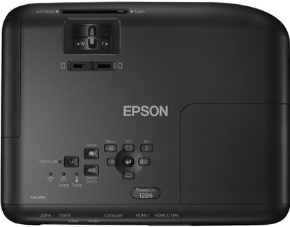 EPSON PowerLite 1286 Business Projector, WUXGA, 3600 Lumens - PSSL ProSound and Stage Lighting