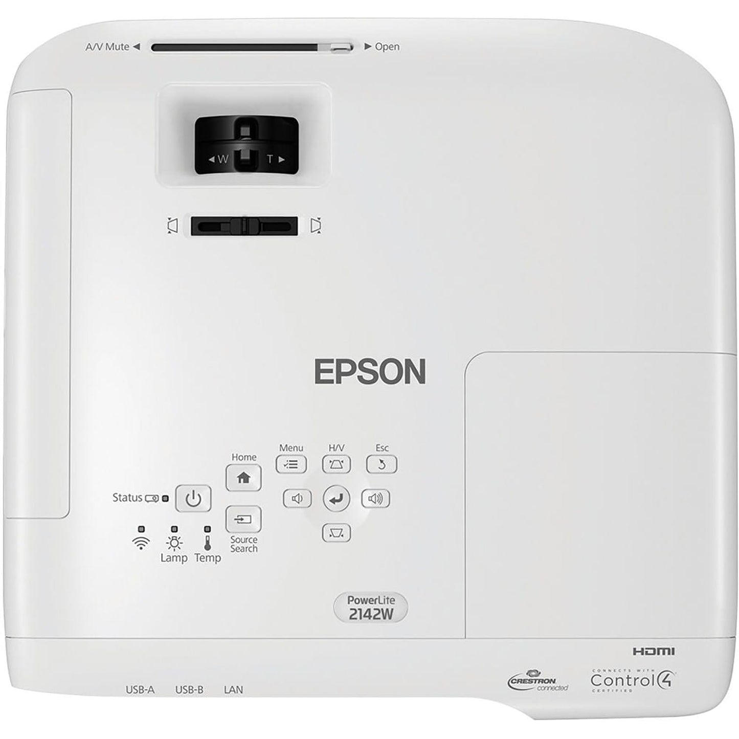 EPSON PowerLite 2142W Projector, WXGA 4200 Lumens - PSSL ProSound and Stage Lighting