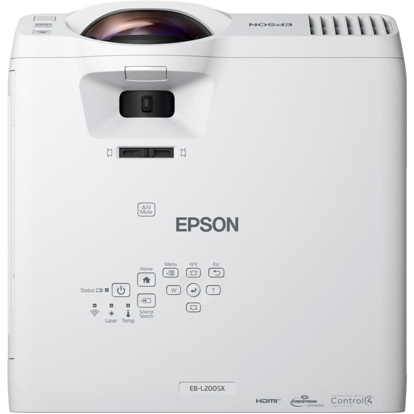 EPSON V11H994020 PowerLite L200SX Projector, Short Throw Display - PSSL ProSound and Stage Lighting