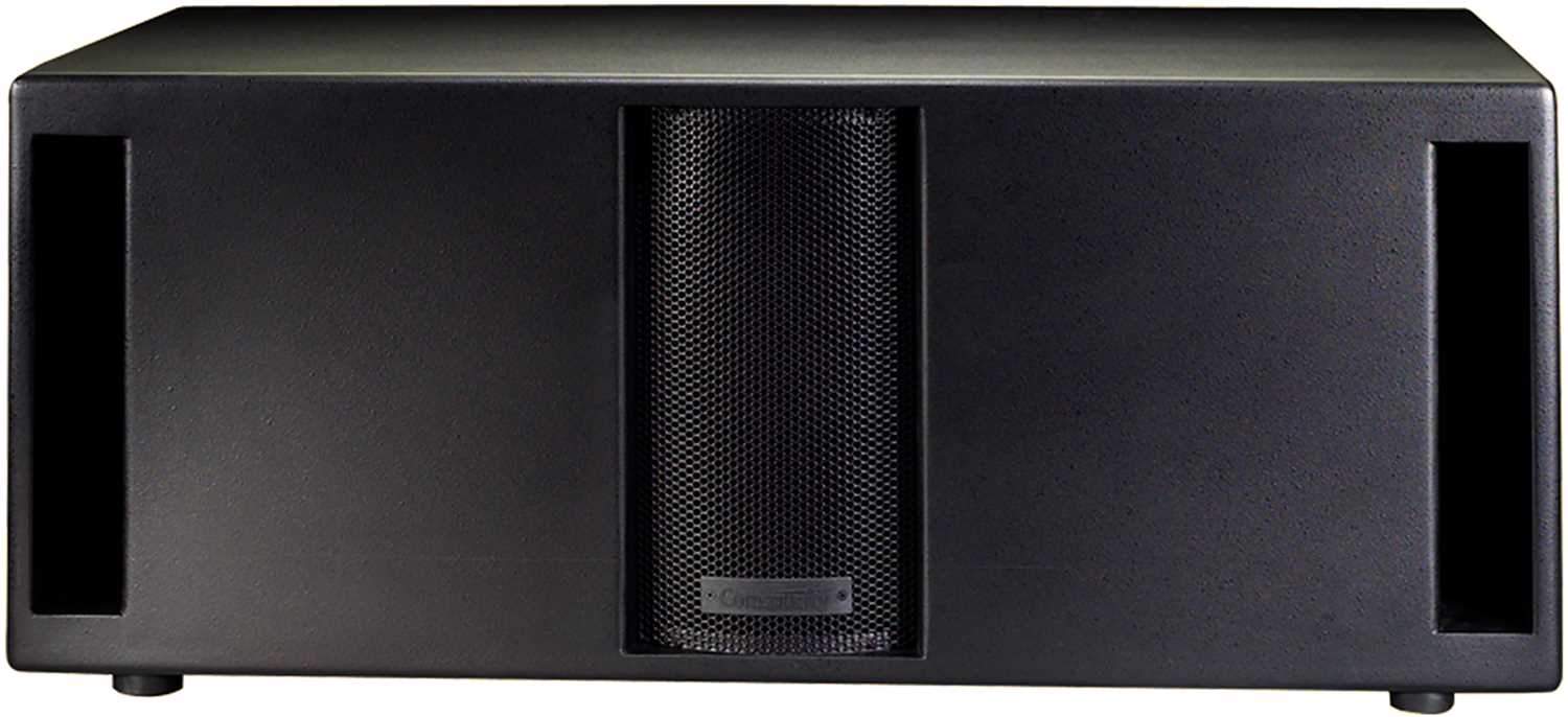 Community V2-212SB Dual 12-inch Subwoofer - Black - PSSL ProSound and Stage Lighting