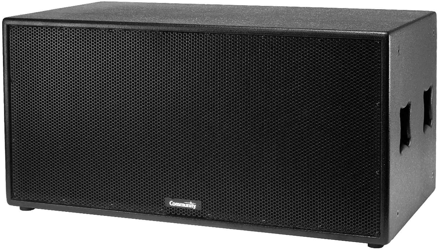 Community V2-215SB Dual 15-inch Subwoofer - Black - PSSL ProSound and Stage Lighting