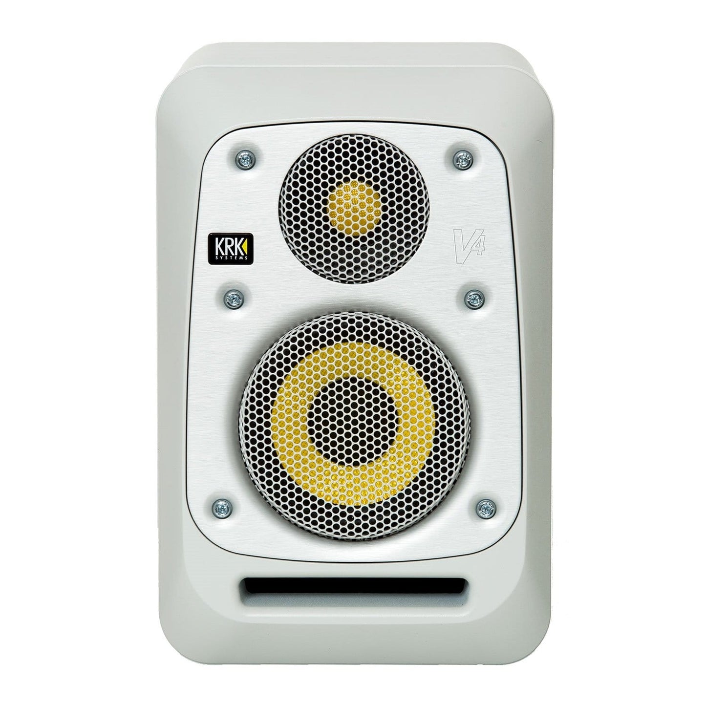 KRK V Series 4 White Noise 4-In Powered Studio Monitor - PSSL ProSound and Stage Lighting