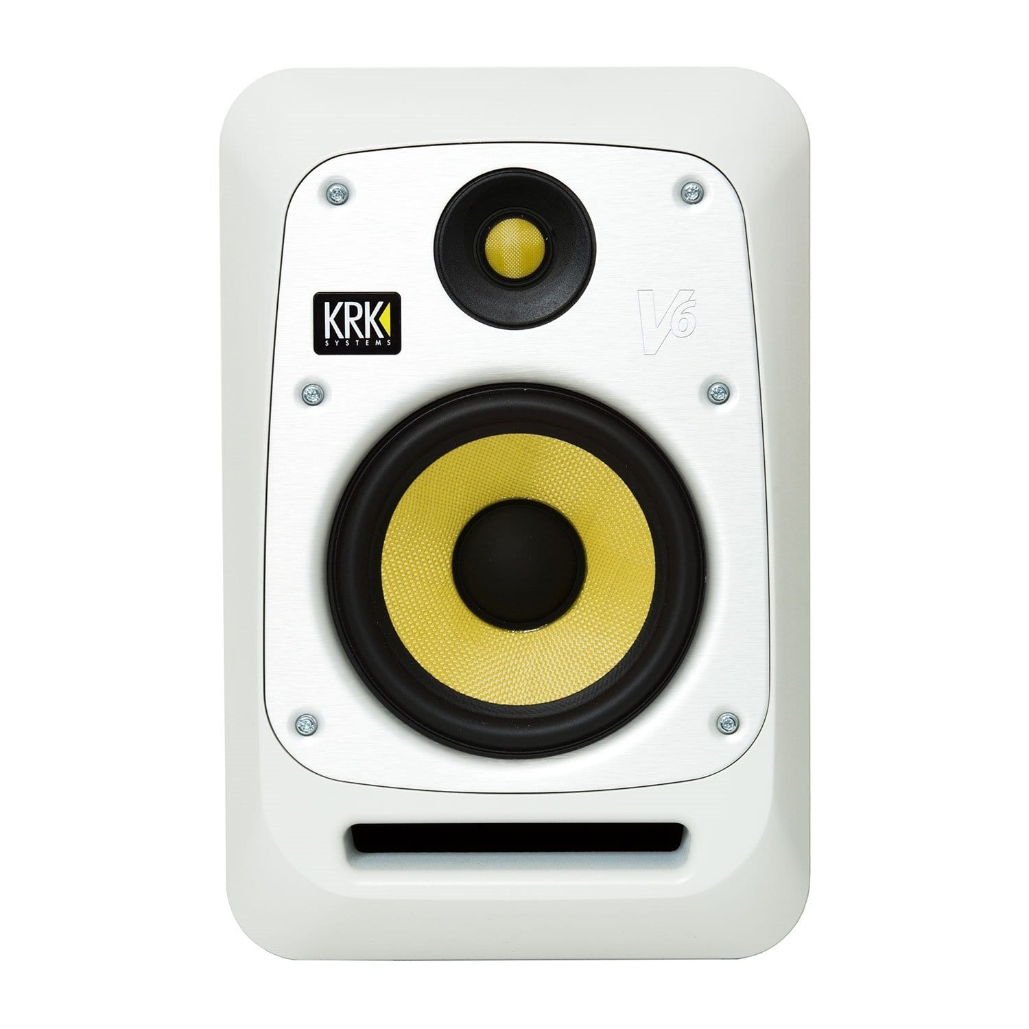 KRK V Series 4 White Noise 6-In Powered Studio Monitor - PSSL ProSound and Stage Lighting