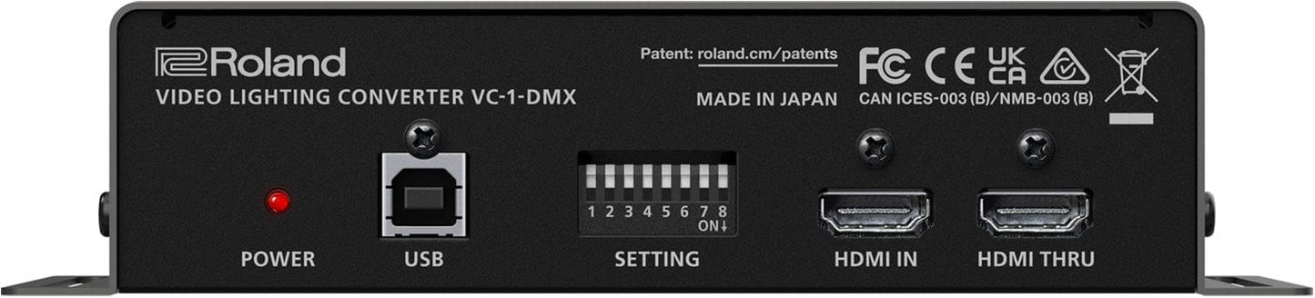 Roland VC-1-DMX Video Lighting Converter - PSSL ProSound and Stage Lighting