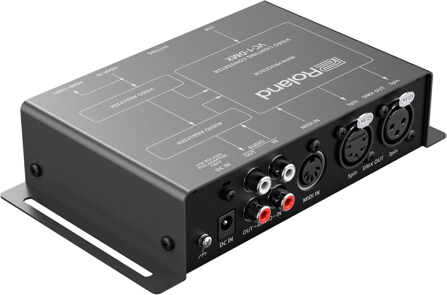 Roland VC-1-DMX Video Lighting Converter - PSSL ProSound and Stage Lighting