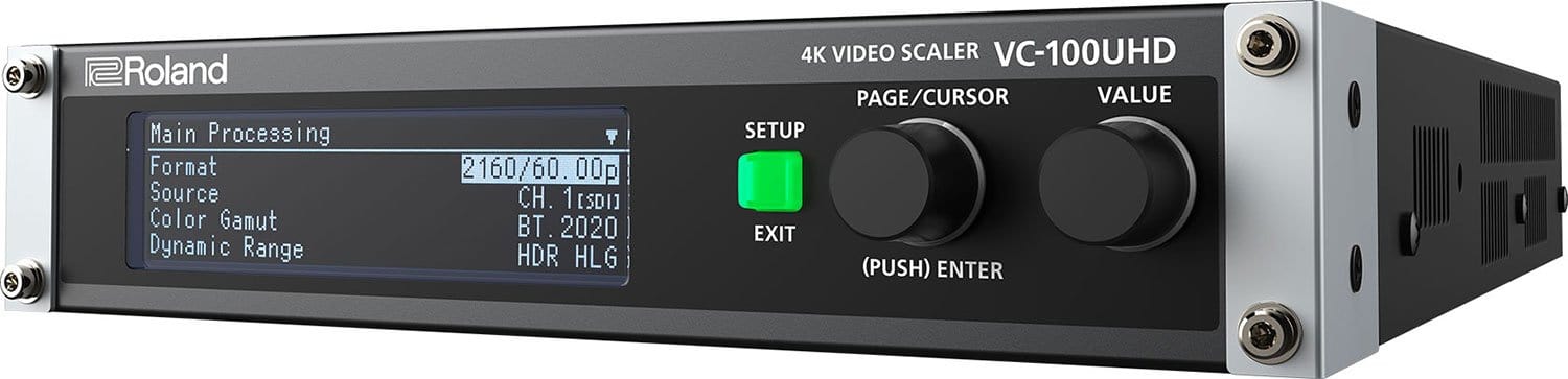 Roland Pro A/V VC-100UHD 4K Video Scaler – Solotech