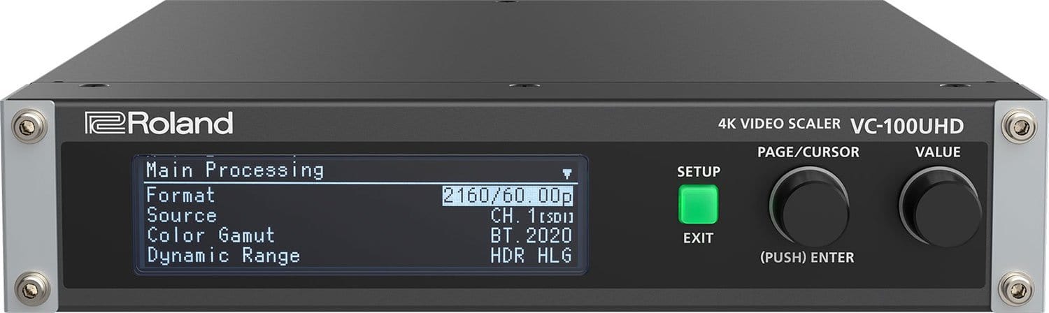 Roland Pro A/V VC-100UHD 4K Video Scaler - PSSL ProSound and Stage Lighting