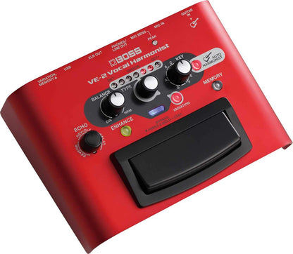 Boss VE-2 Vocal Harmonist Portable Vocal Processor - PSSL ProSound and Stage Lighting