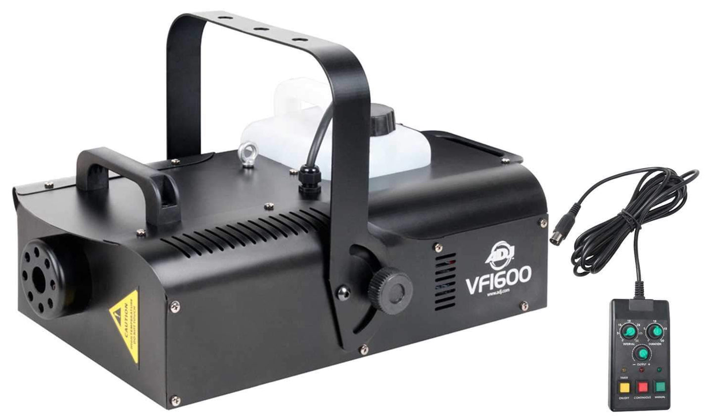 ADJ American DJ VF1600 DMX Fog Machine with Remote - PSSL ProSound and Stage Lighting