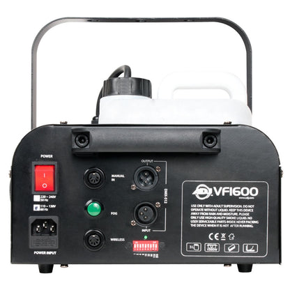 ADJ American DJ VF1600 DMX Fog Machine with Remote - PSSL ProSound and Stage Lighting