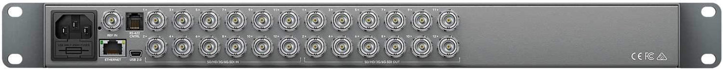 Blackmagic Design Smart Videohub 12x12 - PSSL ProSound and Stage Lighting