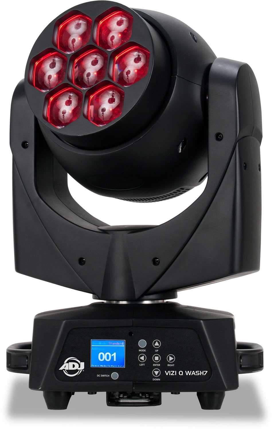 ADJ American DJ Vizi Q Wash 7 7x40-Watt RGBW LED Moving Head Light - PSSL ProSound and Stage Lighting