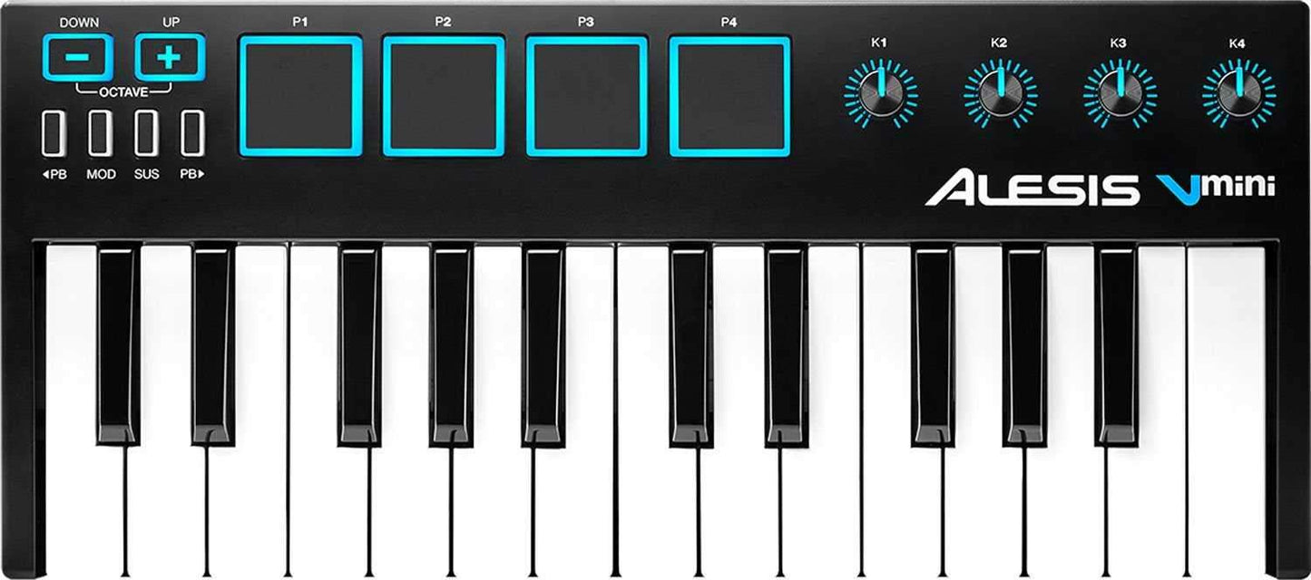 Alesis VMINI 25-Key USB Controller with Xpand!2 - PSSL ProSound and Stage Lighting