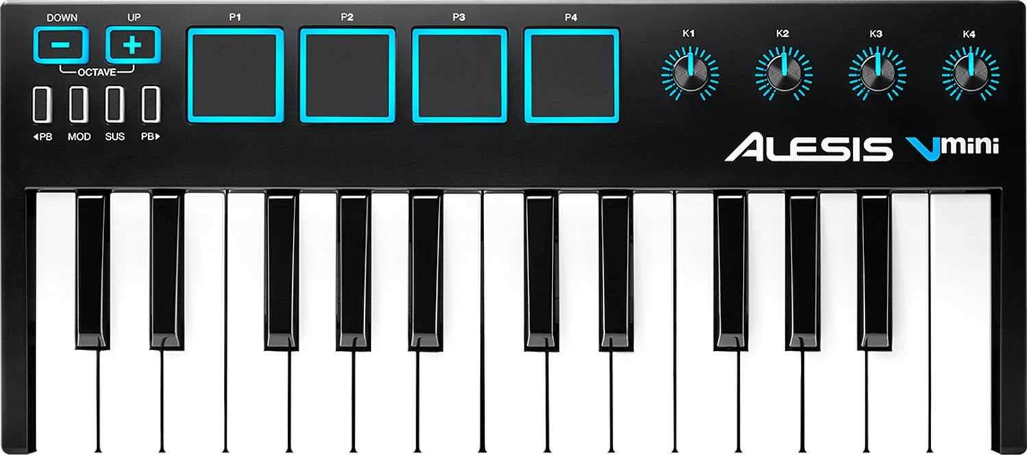 Alesis VMINI 25-Key USB Controller with Xpand!2 - PSSL ProSound and Stage Lighting