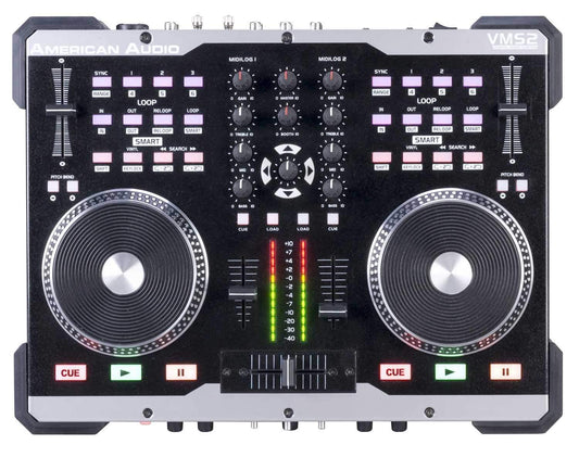 American Audio VMS2 2 Channel MIDI DJ Controller - PSSL ProSound and Stage Lighting