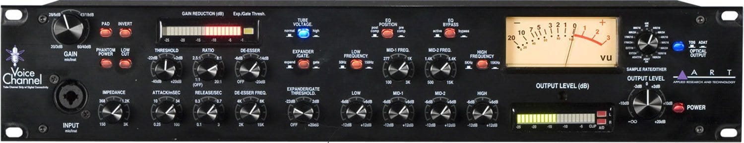 ART VoiceChannel Tube Channel Strip - PSSL ProSound and Stage Lighting