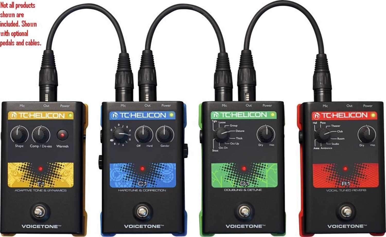 TC Helicon VoiceTone C1 Autotune Pitch Vocal Pedal | Solotech