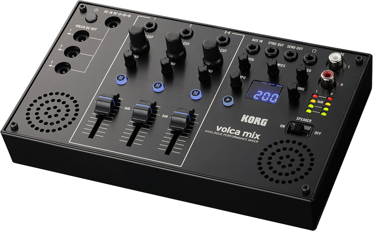 Korg Volca Mix 4-Channel Analog Performance Mixer - PSSL ProSound and Stage Lighting