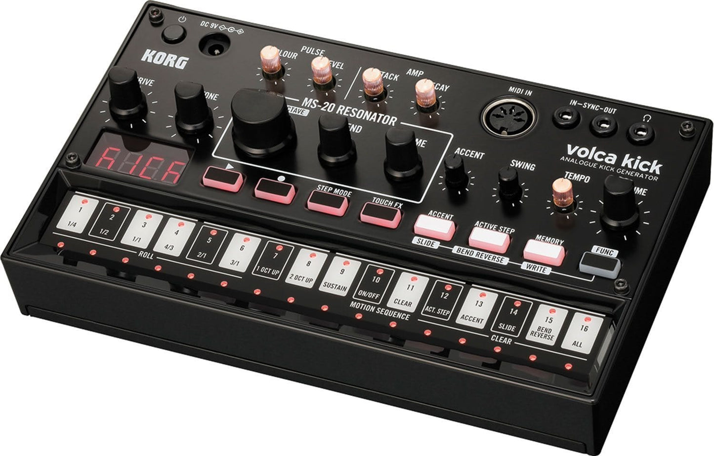 Korg volcaKICK Analog Kick & Bass Generator - PSSL ProSound and Stage Lighting