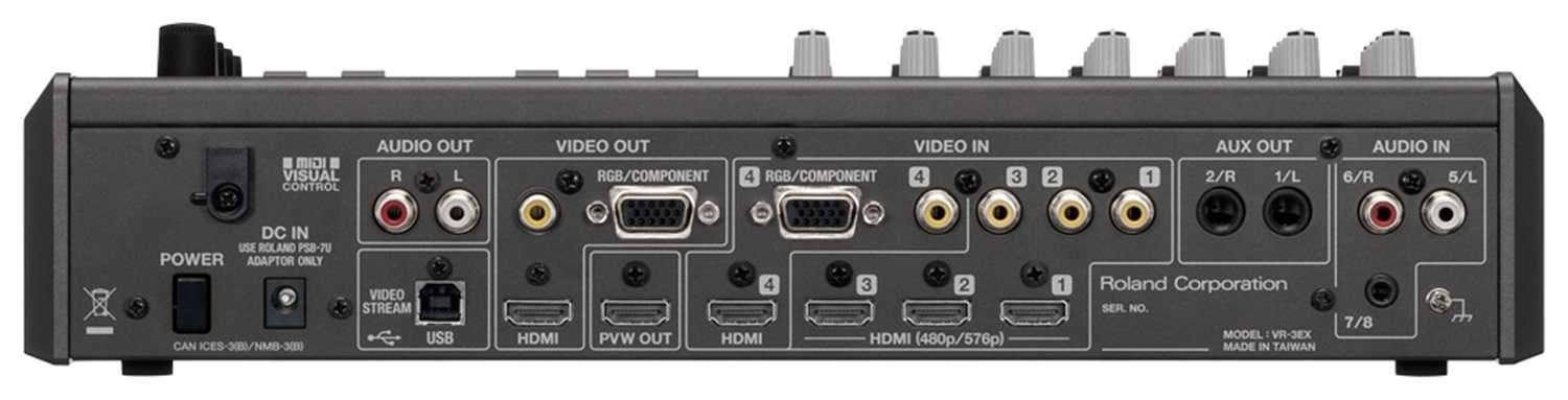 Roland VR3EX All in One Audio and Video Mixer