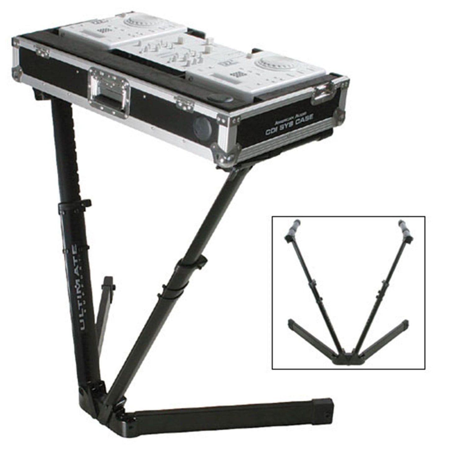 Ultimate VS80 V Stand DJ Equipt. and Keys - PSSL ProSound and Stage Lighting