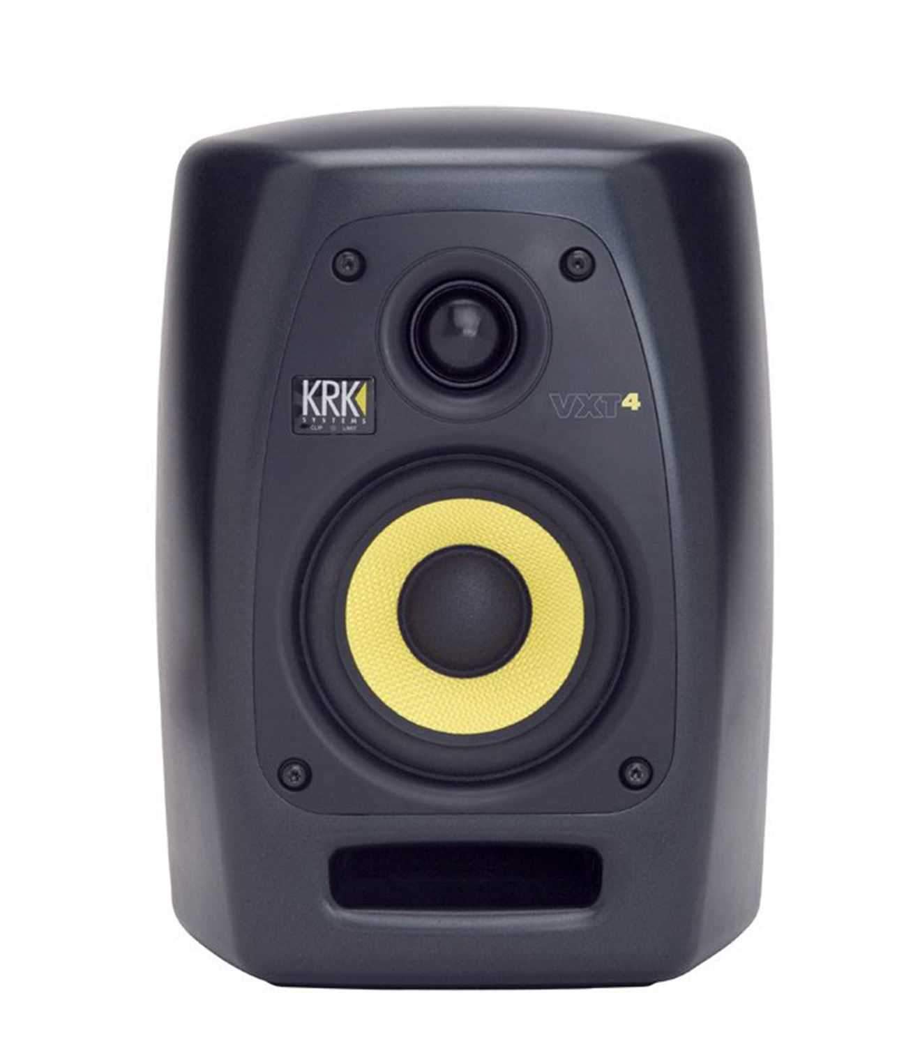 KRK VXT4 4In Woofer 45W Active Studio Monitor - PSSL ProSound and Stage Lighting