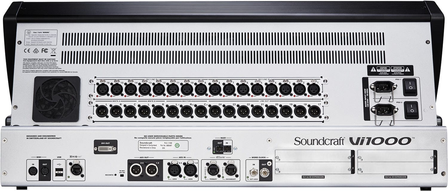Soundcraft Vi1000 Digital Mixing System – Solotech