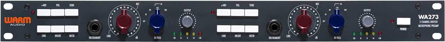 Warm Audio WA273 2-ch 1073 Style Microphone Preamp - PSSL ProSound and Stage Lighting