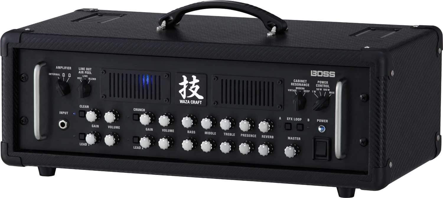 Boss WAZA-HEAD Waza 150 Watt Guitar Amp Head - PSSL ProSound and Stage Lighting