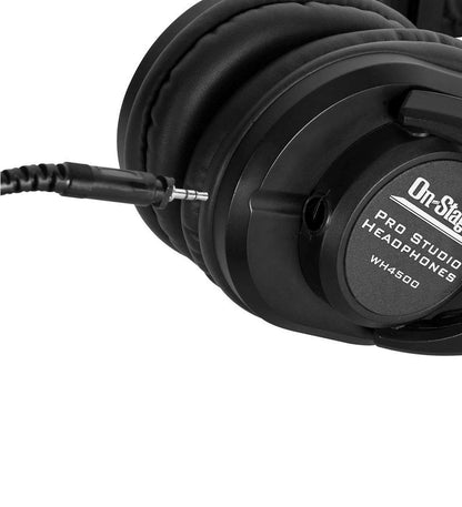 On-Stage WH4500 Pro Studio Headphones - PSSL ProSound and Stage Lighting