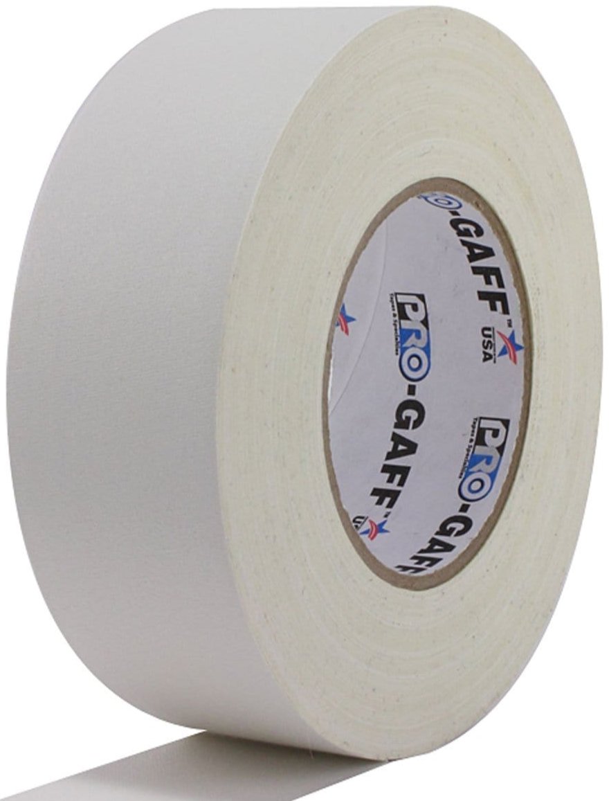 PRO White Gaffers Stage Tape 2 In x 55 Yds - PSSL ProSound and Stage Lighting