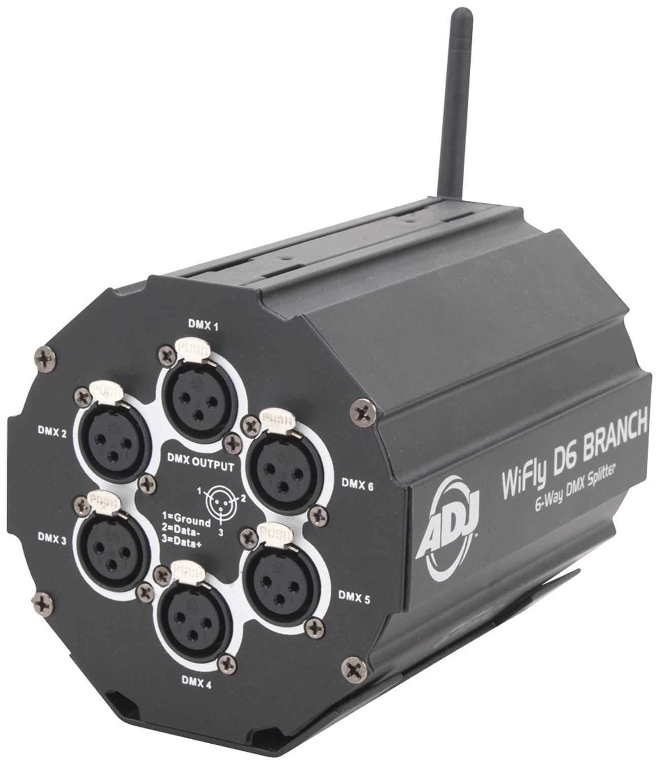 ADJ American DJ WiFLY D6 Branch Wireless DMX Splitter - PSSL ProSound and Stage Lighting