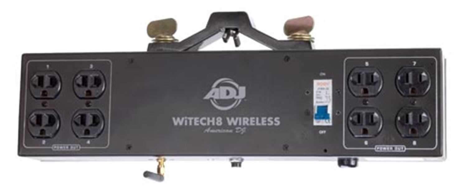 American DJ WiTech 8 Wireless 8 Ch Controller wRem - PSSL ProSound and Stage Lighting