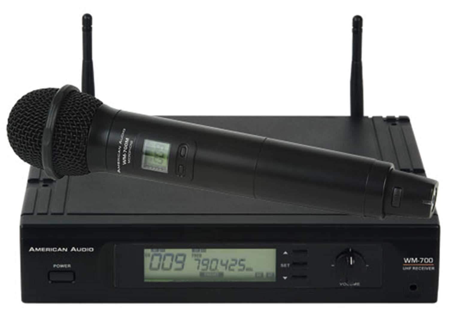 American Audio WM700HH 700 Ch UHF Wireless Mic - PSSL ProSound and Stage Lighting